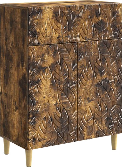 Serviesskap Røkt Eik 66 x 34,5 x 90 cm Konstruert tre Serviesskap Røkt Eik 66 x 34,5 x 90 cm Konstruert tre