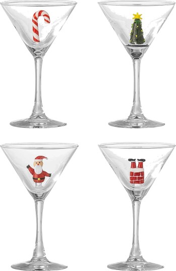 Bloomingville Misa Cocktail Glass, Multipack - CLEAR - 170 ml