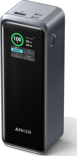 Anker 737 Prime 27K 250W Ndlader - Svart - 27650 mAh Anker 737 Prime 27K 250W Ndlader - Svart - 27650 mAh