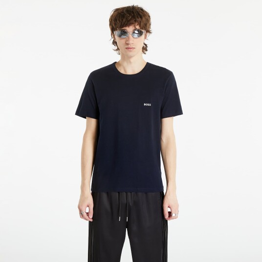BOSS Tshirt Rn 3P Classic - Navy - L