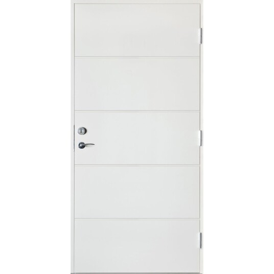 Harmonie Ytterdør hem hvit 110x200v tett