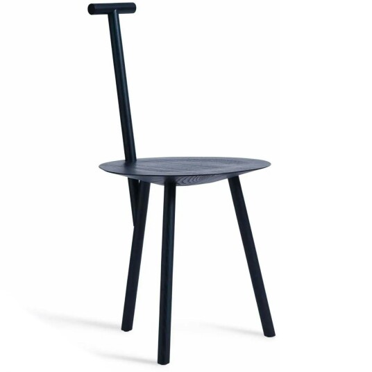 Please Wait To Be Seated Spade Stol Marineblå   Stoler Ask Navy Blue   1006001