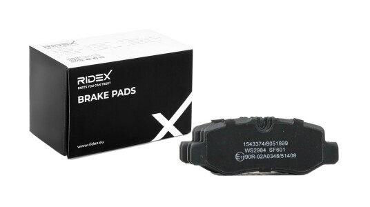 Bremseklosser RIDEX 402B0888