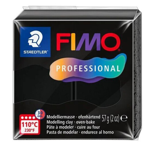 Staedtler Mod. clay FIMO prof 57g black