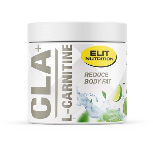 Elit Nutrition Elit L carnitine + CLA Powder Lime 180 g Elit Nutrition Elit L carnitine + CLA Powder Lime 180 g
