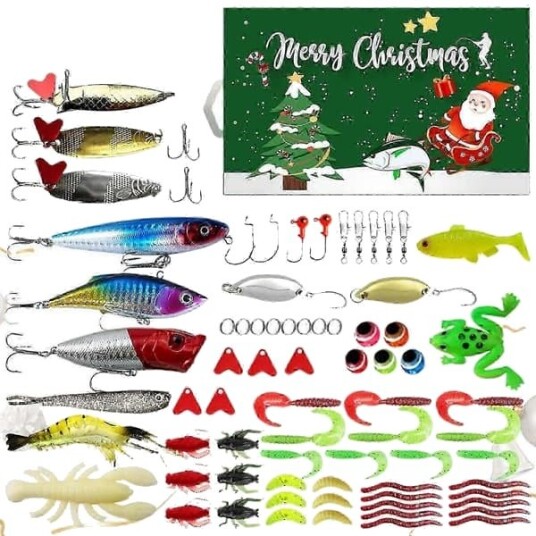2026 Fiskekalender Julekalender Fiske Nedtelling til Jul