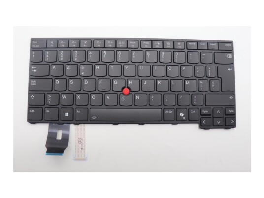 Lenovo Erstatningstastatur med Trackpoint og Bakbelysning for Bærbar PC - Azerty Belgisk Svart Lenovo Erstatningstastatur med Trackpoint og Bakbelysning for Bærbar PC - Azerty Belgisk Svart