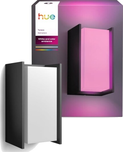 Philips Hue Turaco vegglampe for utendørs bruk Philips Hue Turaco vegglampe for utendørs bruk