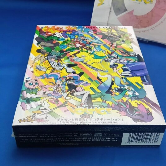 Pokemon Miku Hatsune Project Project Voltage 18 Types / Songs Collection Ost CD