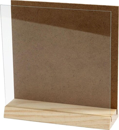 Creativ Company 3D-ramme med glass - 15x15 cm