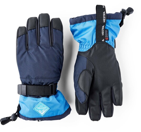 Hestra Gauntlet CZone JR Votter Dark Navy/Sky Blue 3 Hestra Gauntlet CZone JR Votter Dark Navy/Sky Blue 3