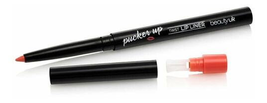 Beauty UK Pucker Up Twist Lip Liner No.4 Peachy Kiss