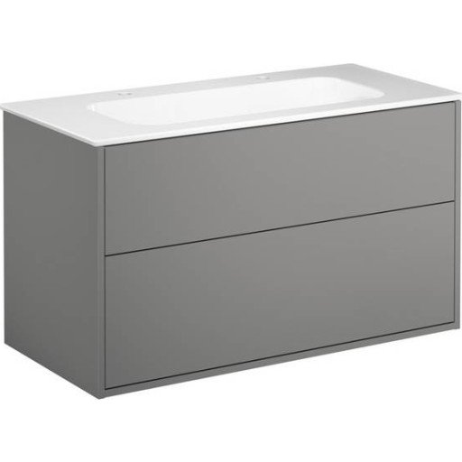 Gustavsberg Artic møbelpakke 100x47 cm grå/hvit Gustavsberg Artic møbelpakke 100x47 cm grå/hvit