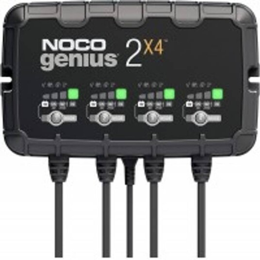NOCO Elektronisk Batterilader 6/12V 4x2A 4 kanaler NOCO Elektronisk Batterilader 6/12V 4x2A 4 kanaler