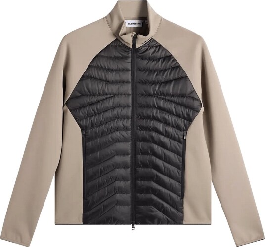 J. Lindeberg Heyden Quilt Hybrid Jacket Beige S J. Lindeberg Heyden Quilt Hybrid Jacket Beige S