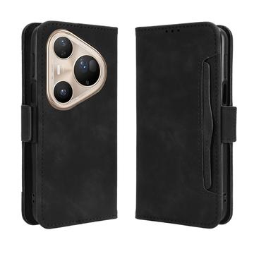 Huawei Pura 80 Ultra Kortholder Lommebokveske   Svart