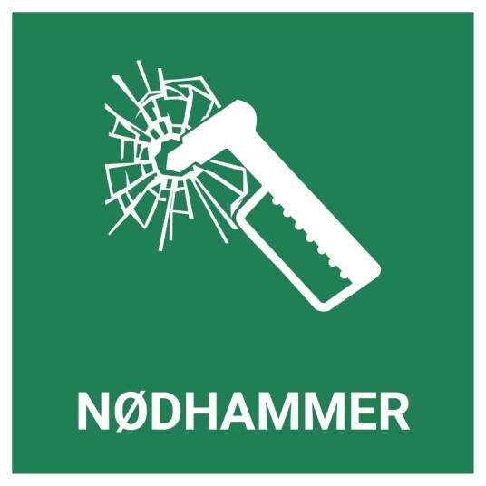 Nødhammer – ISO 7010 Nødhammer – ISO 7010