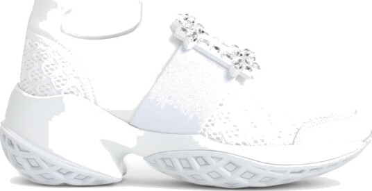 Roger Vivier Dame Sko Hvit 38 1/2 EU, Roger Vivier Dame Sko Hvit 38 1/2 EU,