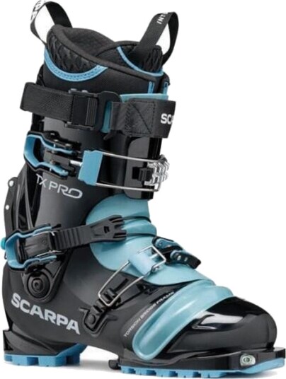 Scarpa TX Pro Wmn Telemarksko Dame 24/25 Black/Polar Blue 255 Scarpa TX Pro Wmn Telemarksko Dame 24/25 Black/Polar Blue 255