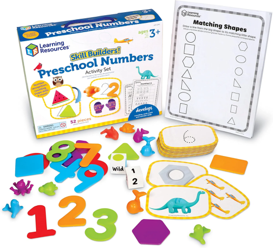 Learning Resources Skill Builders! Aktivitetssett med tall
