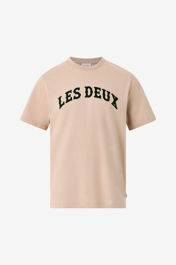 Les Deux T skjorte Brady Western Natur