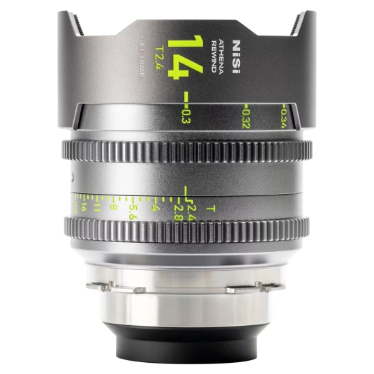 NiSi Athena Prime Rewind 14mm T2.4 Cine Lens. PL Mount