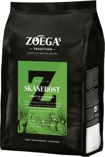 Zoégas RWB Skånerost kaffebønner 500 g Zoégas RWB Skånerost kaffebønner 500 g