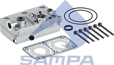 Sylindertopp, trykkluftkompressor SAMPA 094.230