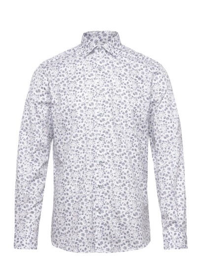Lindbergh Black 1927: Aop Shirt Wf L/S White L