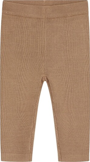 Hust and Claire Leggings Bomull/Bambus HCLui Knit Rib Krig Hust and Claire 1½ år 86 Leggings Brun