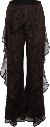 Ida Sjöstedt Eliana Trousers DARK BROWN 42