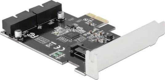 DeLOCK USB 3.0 PCIe Nettverkskort 2x intern header
