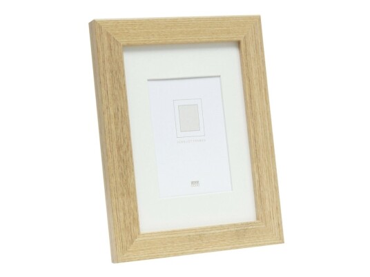 Deknudt S66kh1 P1 Enkel Bilderamme Glass Tre Naturlig Bord Vegg 29,7 X 42 Cm Rektangulær