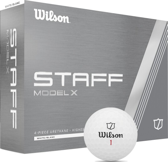 Golfball Wilson Golf Wilson Staff Model X Golfballer 12 pk Hy hastighet og presisjon