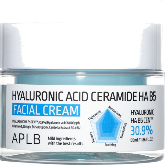 APLB Hyaluronic Acid Ceramide HA B5 Facial Cream 55ml
