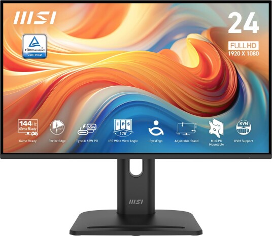 MSI Pro MP245PHG 24” Full HD LED Monitor med 144 Hz og IPS MSI Pro MP245PHG 24” Full HD LED Monitor med 144 Hz og IPS