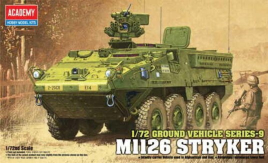 Academy M1126 Stryker Stridsvogn Byggesett 1:72