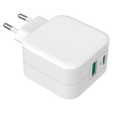 GreyLime 38W USB-C PD & USB-A QC charger