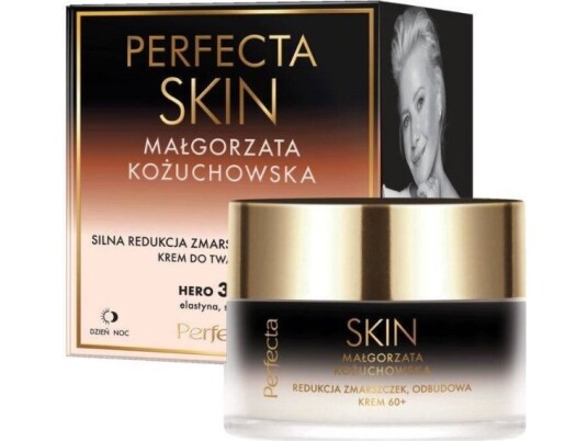 Perfectair Perfecta_Skin Małgorzata Kożuchowska Anti-Rynke Creme 60+ Med Peptider Ceramider Elastin Erytritol Og Prebiotika 50Ml