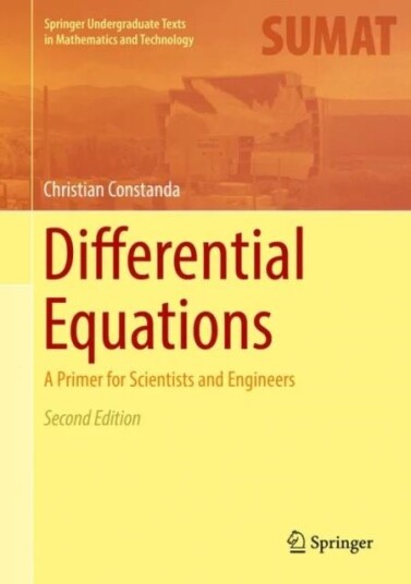 Differential Equations Av Christian Constanda