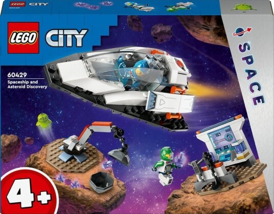 Lego City Romskip Og Asteroidefunn 60429