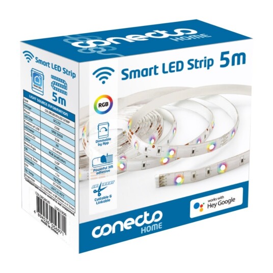Conecto DT8800-5M-Wifi Smart LED-lightstrip 5M RGB WiFi