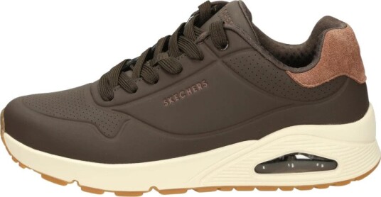 Skechers, Herre, Sko, Brun, 43 EU,