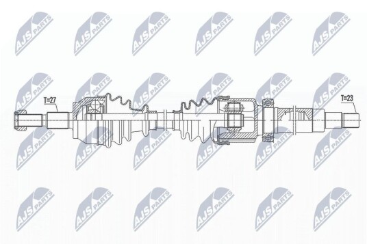 Nty Drivaksel NTY NPW FR 111