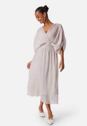 Bubbleroom Occasion Structured Maxi Dress Champagne L Bubbleroom Occasion Structured Maxi Dress Champagne L