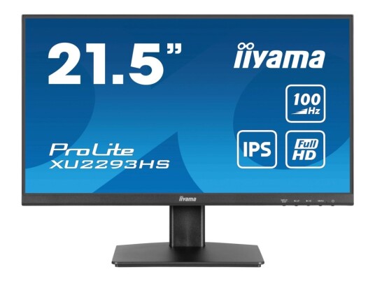 Iiyama ProLite XU2293HS-B6 21.5" Full HD IPS Skjerm med 100Hz Svart Iiyama ProLite XU2293HS-B6 21.5" Full HD IPS Skjerm med 100Hz Svart