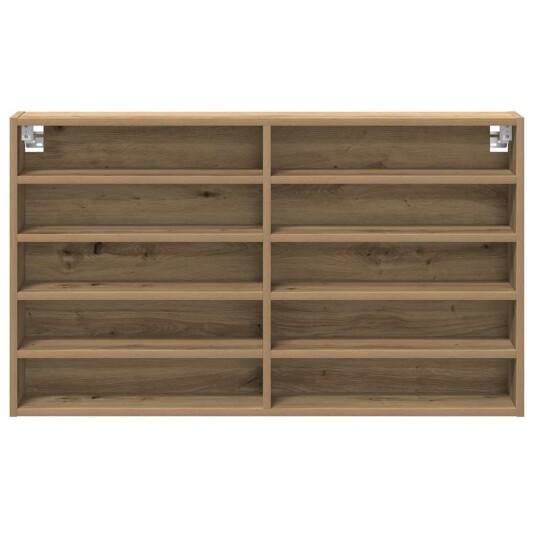 Vitrine Cabinet Artisan Eik 100x15x58 cm Konstruert Tre