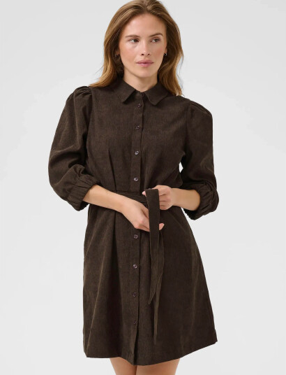 Kaffe Kavera Dress - Brown - 44