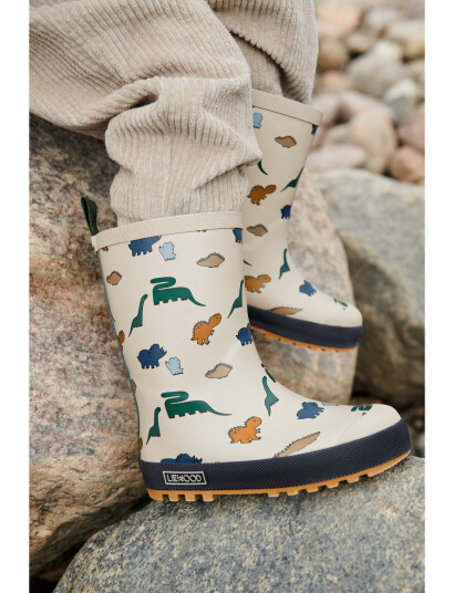 Liewood Mason Thermo Rainboot - Cream - 23