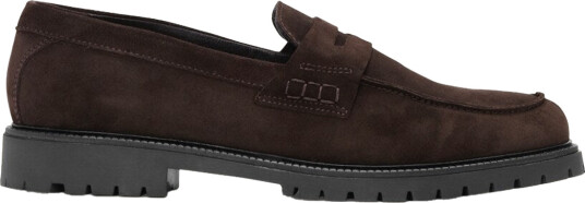 Les Deux Taylor Oil Suede Loafer Brun 43